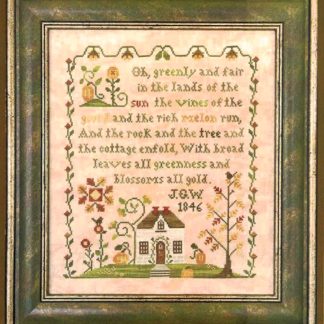 LHN-214 The Pumpkin cross stitch pattern by Little House Needleworks