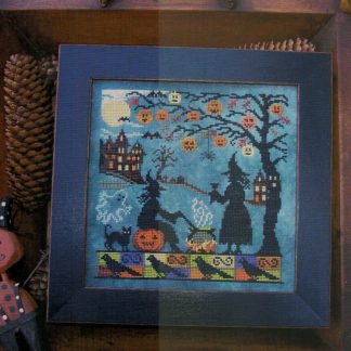 LIS-0416 Witch's Night Out cross stitch pattern by Lila's Studio