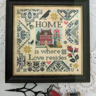 LIS-0424 Where Love Resides cross stitch pattern by Lila's Studio