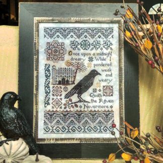 LIS-0718 Nevermore cross stitch pattern by Lila's Studio
