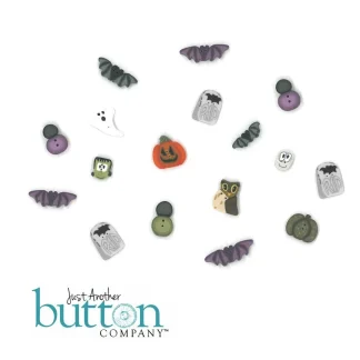 10080 Seedy Pumpkin Cottage button pack from Just Another Button Company