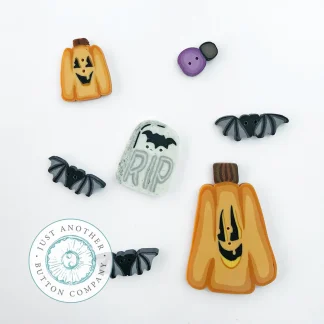 10426 Halloween Hop Drum button pack from Just Another Button Company