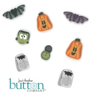 9616 Croaking Toad Manor button pack from Just Another Button Company