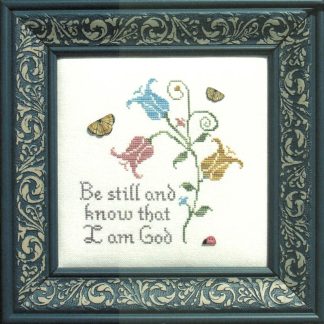 Be Still and Know cross stitch pattern by My Big Toe MBT-078