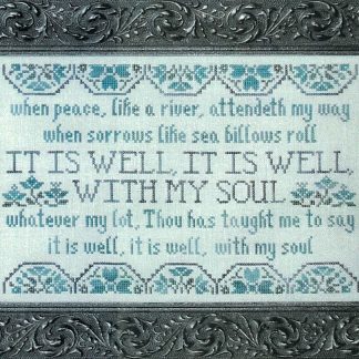 It is Well cross stitch pattern by My Big Toe MBT-136
