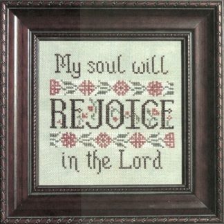 My Soul Will Rejoice cross stitch pattern by My Big Toe MBT-214