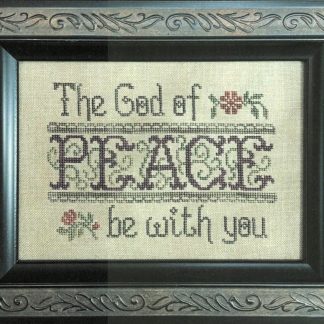 The God of Peace cross stitch pattern by My Big Toe MBT-278
