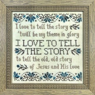 I Love to Tell the Story cross stitch pattern by My Big Toe MBT-300