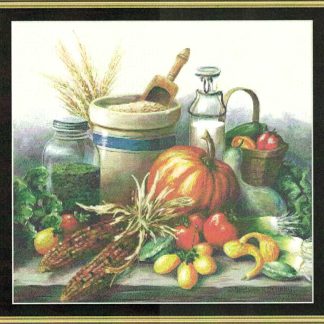 Harvest Still Life Cross Stitch pattern by Mystic Stitch MS-BF303
