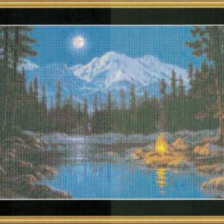 Crackling Silence Cross Stitch pattern by Mystic Stitch MS-DG02