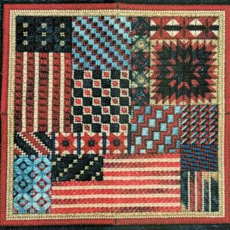 4th of July needlework pattern from Needle Delights Originals NDO-4TH