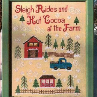 At the Farm cross stitch pattern from Pickle Barrel Designs PBD-ATT