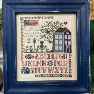 American Sampler cross stitch pattern from Primrose Cottage PC-136