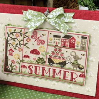 Seasonal Samplings: Summer cross stitch pattern from Primrose Cottage PC-173