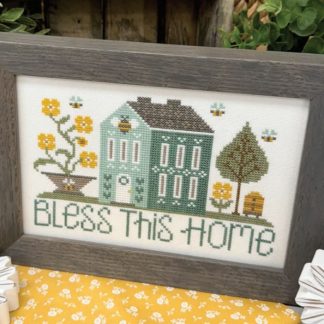 Bless This Home cross stitch pattern from Primrose Cottage PC-174