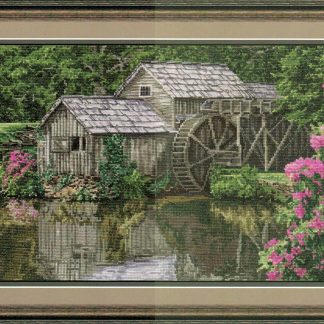 Mabry Mill cross stitch pattern from Pegasus PG-484
