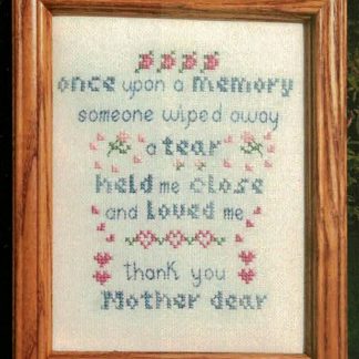 Once Upon a Memory cross stitch pattern from Poppy Kreations PK-ONC