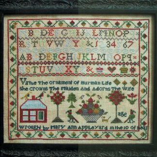 Mary Ann Appleyard cross stitch pattern from Pineberry Lane PL-MAR