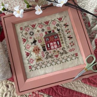 Spring Garden at Cranberry Manor cross stitch pattern from Pansy Patch Quilts & Stitchery PPQS-078