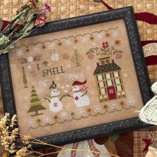 I Smell Snow cross stitch pattern from Pansy Patch Quilts & Stitchery PPQS-087
