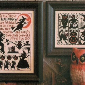 Sweeping Cobwebs cross stitch pattern from The Prairie Schooler PS-165