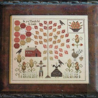 Bounty Sampler cross stitch pattern from Plum Street Samplers PSS-BOU