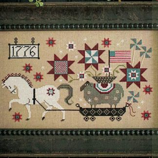 Summer Delivery cross stitch pattern from Plum Street Samplers PSS-SUM