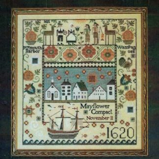 The New World cross stitch pattern from Plum Street Samplers PSS-TNW