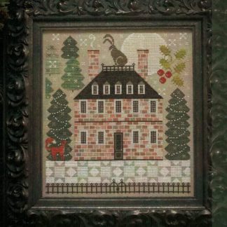 Winter Moon cross stitch pattern from Plum Street Samplers PSS-WIN