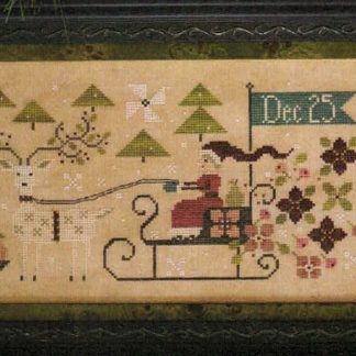 Yuletide Delivery cross stitch pattern from Plum Street Samplers PSS-YUL