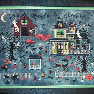 Bump N. D'Knight cross stitch pattern from Praiseworthy Stitches PWS-BUM