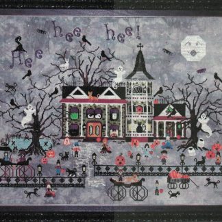 Croaking Toad Manor cross stitch pattern from Praiseworthy Stitches PWS-CRO