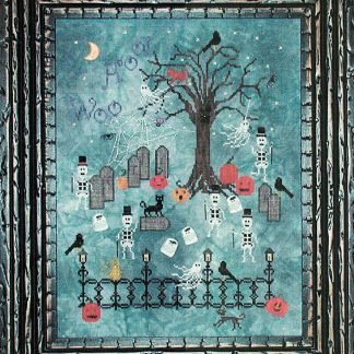 Dancing in the Moonlight cross stitch pattern from Praiseworthy Stitches PWS-DAN