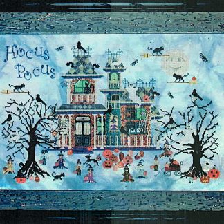 Esmeralda's Academy of Charms cross stitch pattern from Praiseworthy Stitches PWS-ESM