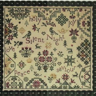 Simple Gifts - Silent Night cross stitch pattern from Praiseworthy Stitches PWS-SGSN