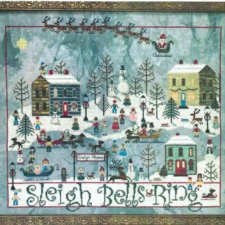 Sleigh Ride cross stitch pattern from Praiseworthy Stitches PWS-SLE