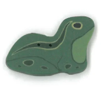 1140 Frog button from Just Another Button Company
