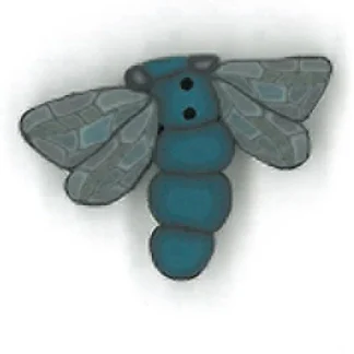 1159 Dragonfly button from Just Another Button Company