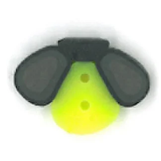 1165 Firefly button from Just Another Button Company