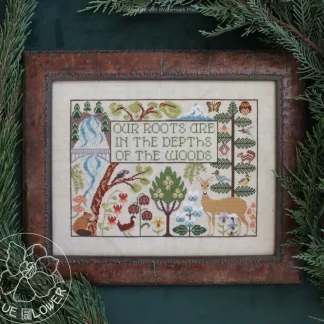 Forest Home cross stitch pattern from The Blue Flower BF-FOR