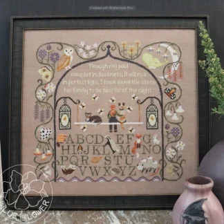 Moonlight Sampler cross stitch pattern from The Blue Flower BF-MOO
