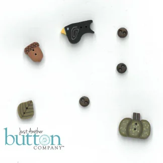 10405 Autumn Notes button pack from Just Another Button Company