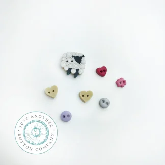 10430 Stitching Notes button pack from Just Another Button Company
