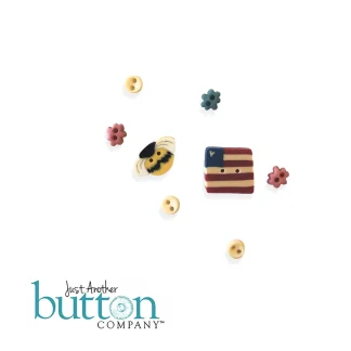 10448 Summer Notes button pack from Just Another Button Company