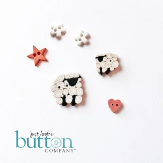10551 New Year Notes button pack from Just Another Button Company