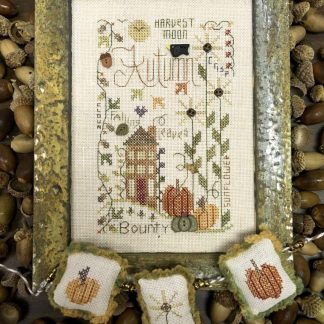 Autumn Notes cross stitch pattern from Shepherd's Bush SB-AUT
