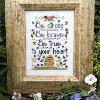 Be True to Your Heart cross stitch pattern from Shepherd's Bush SB-BET