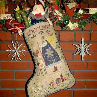 Charland's Stocking cross stitch pattern from Shepherd's Bush SB-CHA