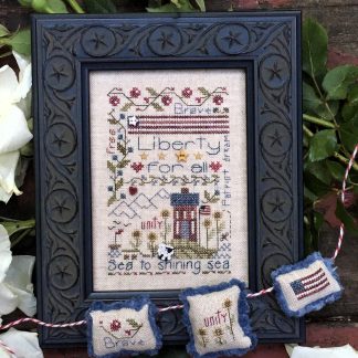 Liberty Notes cross stitch pattern from Shepherd's Bush SB-LIB