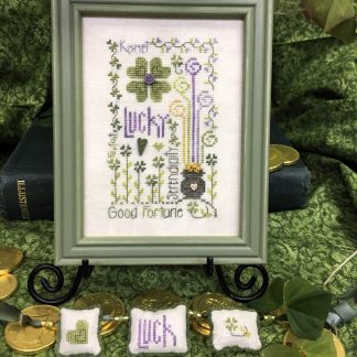 Lucky Notes cross stitch pattern from Shepherd's Bush SB-LUC